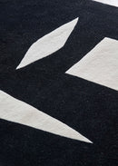 Tapis noir en laine - Nanquim Noir  - 5 - Toulemonde Bochart