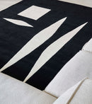 Tapis noir en laine - Nanquim Noir  - 3 - Toulemonde Bochart