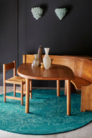 Tapis vert en laine - Nature Lagon  - 2 - Toulemonde Bochart