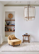 Tapis beige en laine tencel - Opus Mastic  - 2 - Toulemonde Bochart