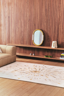 Tapis beige ocre en laine viscose - Paint Ocre - 2 - Toulemonde Bochart