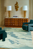 Tapis vert en lyocell - Paper Celadon  - 2 - Toulemonde Bochart