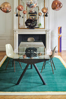 Tapis vert en laine et viscose - Persia Emeraude  - 2 - Toulemonde Bochart