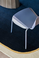 Tapis bleu en laine et viscose - Persia Saphir  - 3 - Toulemonde Bochart