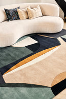 Tapis multicolore en laine - Polia Automne - 4 - Toulemonde Bochart