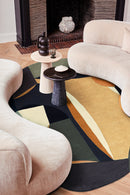 Tapis multicolore en laine - Polia Shape Automne - 2 - Toulemonde Bochart