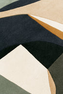 Tapis multicolore en laine - Polia Shape Automne - 4 - Toulemonde Bochart