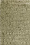 Tapis vert en tencel - Shaw Olive  - 1 - Toulemonde Bochart