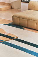 Tapis beige en laine - Tacubaya Crème - 4 - Toulemonde Bochart