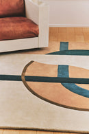 Tapis beige en laine - Tacubaya Crème - 5 - Toulemonde Bochart