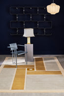 Tapis beige en laine et viscose - Vintage Beige  - 2 - Toulemonde Bochart