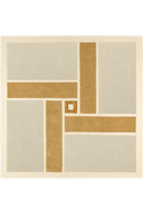 Tapis beige en laine et viscose - Vintage Beige  - 5 - Toulemonde Bochart