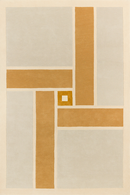 Tapis beige en laine et viscose - Vintage Beige  - 1 - Toulemonde Bochart