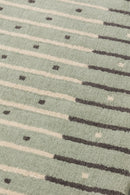 Tapis vert en laine - Exclamation Céladon  - 5 - Toulemonde Bochart