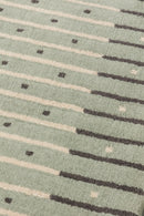 Tapis vert en laine - Exclamation Céladon  - 5 - Toulemonde Bochart