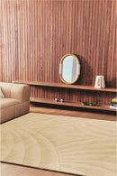 Tapis beige en laine - Volute Beige - 2 - Toulemonde Bochart