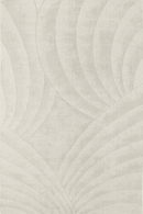 Tapis blanc en laine - Volute Ecru - 1 - Toulemonde Bochart