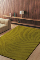 Tapis vert en laine - Volute Vert - 2 - Toulemonde Bochart