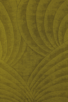 Tapis vert en laine - Volute Vert - 1 - Toulemonde Bochart